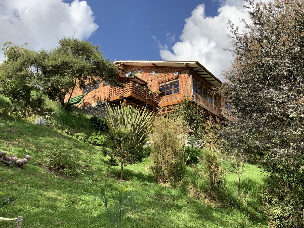 Our home in Cuenca, Ecuador has a beautiful view of the Cajas Mountains